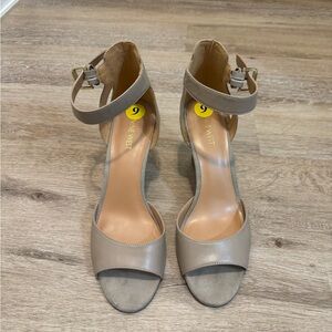 Nine West Women's Ankle Strap Wedged Sandals